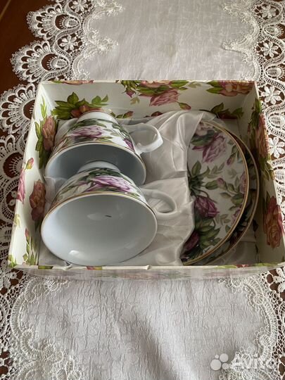 Чашка с блюдцем