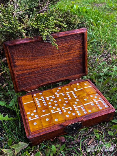 Домино янтарь сувенир калининград Кёнигсберг