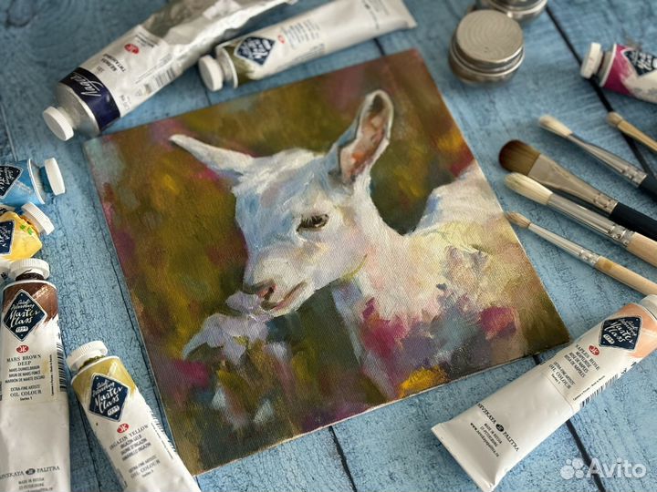 Этюд картина маслом 