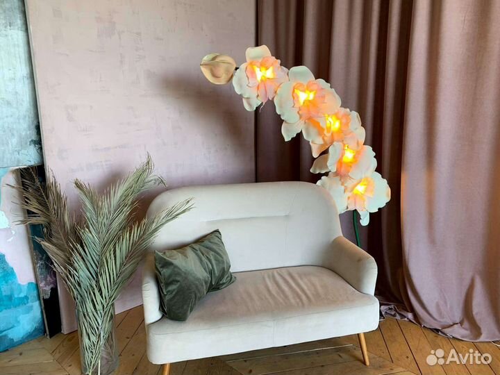 Торшер орхидея