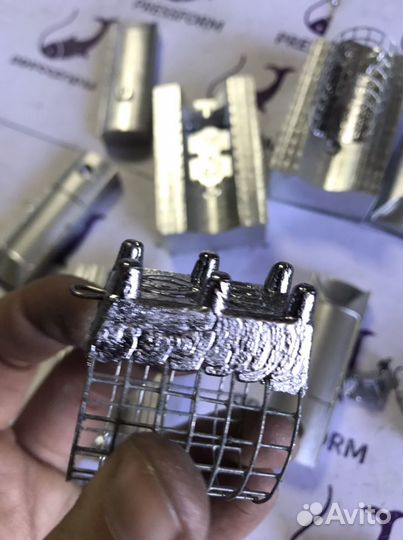 Форма чпу для литья фидерной кормушки (100 г)