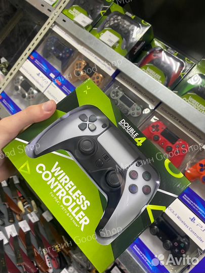 Геймпад PS4 в корпусе PS5