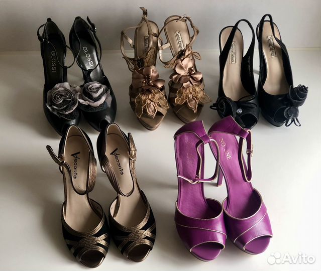 Босоножки на выпускной натуральная кожа