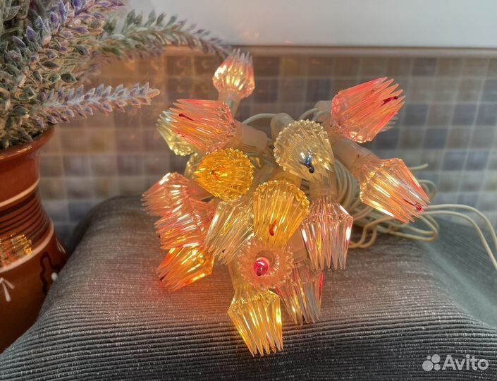 Елочная гирлянда СССР