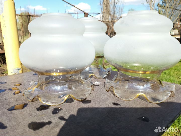 Плафоны для люстры бу СССР