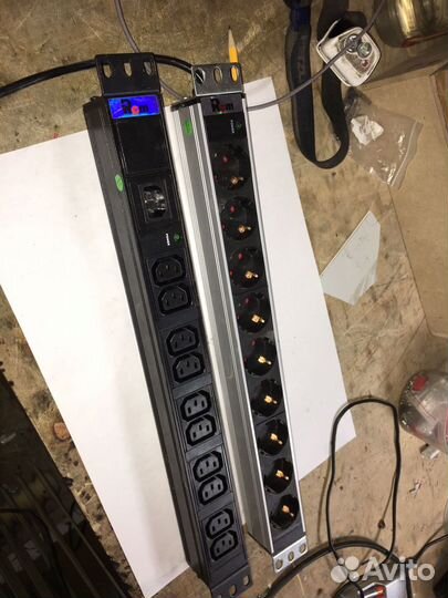 Блок розеток в стойку