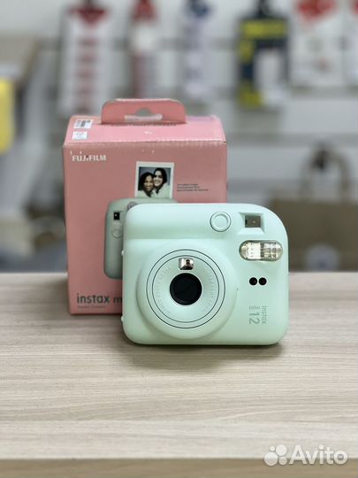 Новый Instax Mini 12 Mint Green / Гарантия