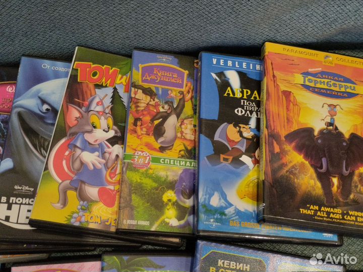 DVD диски с мультфильмами