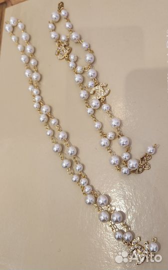 Комплект chanel - колье и браслет