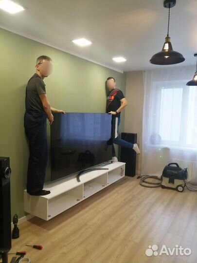 Подвесная тумба Nuit Blanche под тв (2,2 метра)