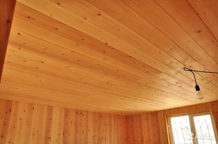 Вагонка осина 16*87 сорт В 2,1м штиль