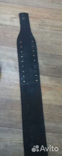 Пауэрлифтерский кожаный ремень