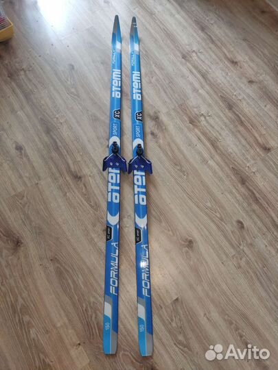 Беговые лыжи Atemi детские с насечками 140