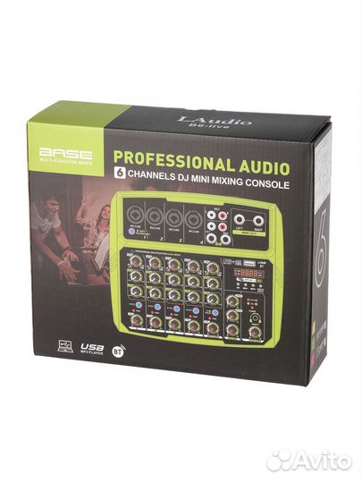 B6-live Микшерный пульт, 6 каналов, LAudio