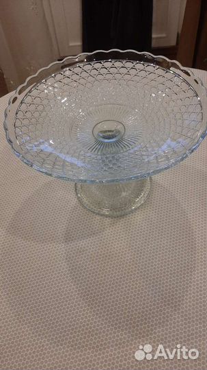 Ваза на ножке Мальцев-Дятьков(дхз)