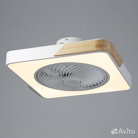 Люстра-вентилятор с пду 'Вихрь' LED 72Вт 3000-6000