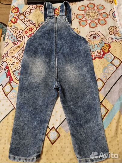 Джинсовый комбинезон 80