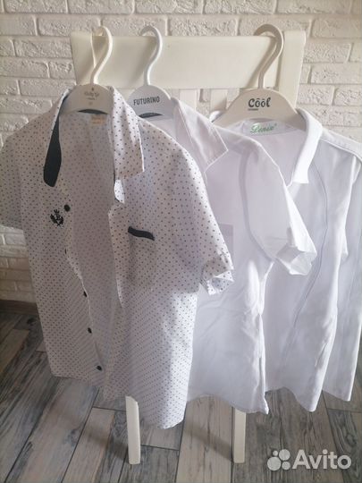 Школьные рубашки для мальчиков