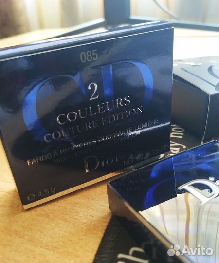 Палетка Dior 2 Couleurs 085 Silver Screen