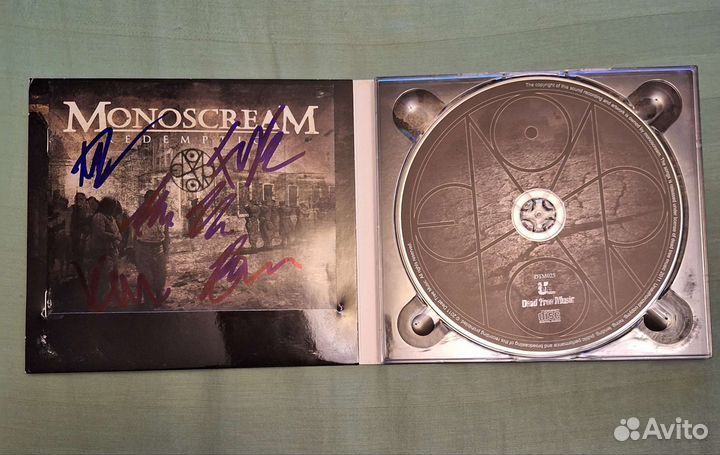 Cd диски Металл. Лицензия. С автографами