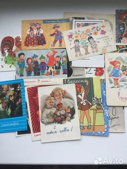Открытки СССР 60-х годов