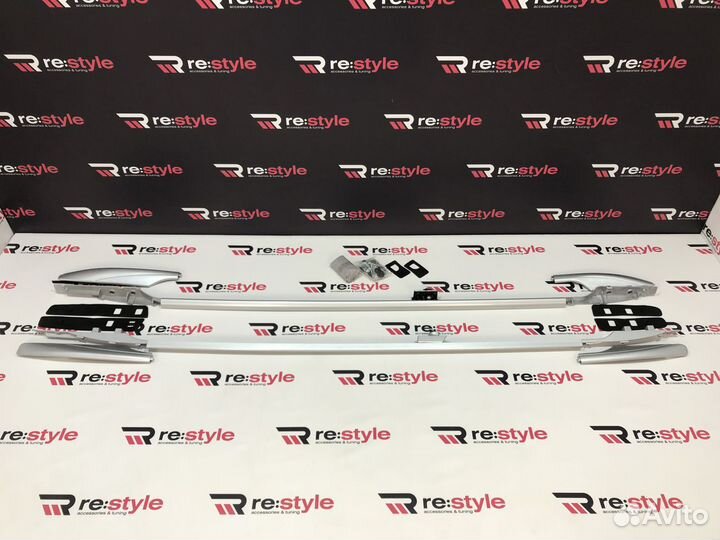 Рейлинги Nissan Patrol 62 Серебро