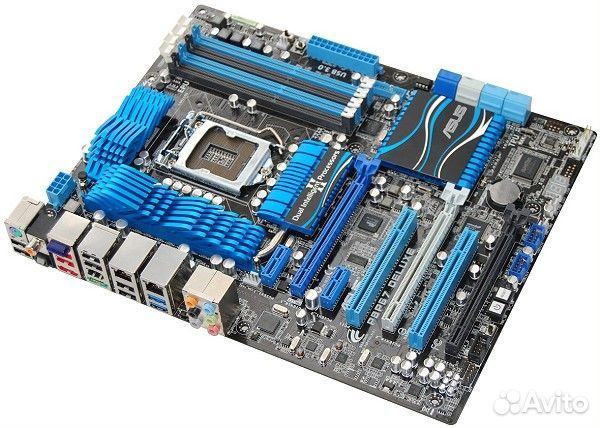 Материнская плата asus p6p67сокет 1155