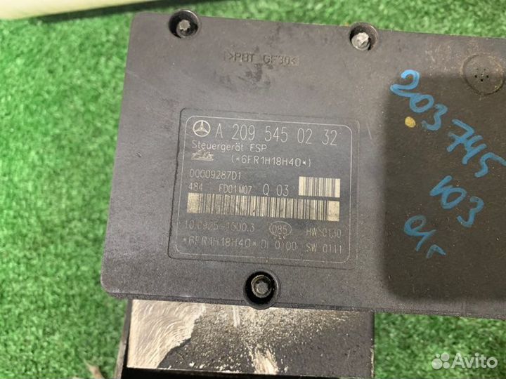 Блок abs Mercedes-Benz C-Class W203 111955 2001