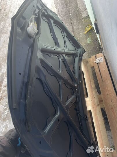 Капот синий оригинал митсубиси лансер 9