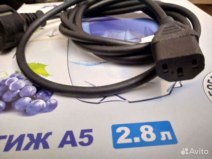 Провода питания для пк, монитора, принтера 3м