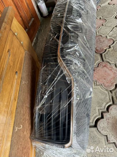 Юбка заднего бампера geely monjaro диффузор