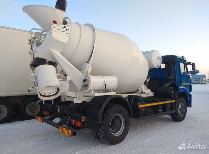 Установка миксера 6, 7 кубов