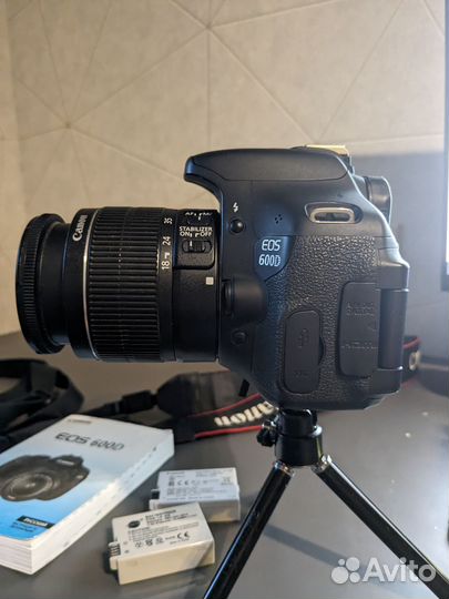 Зеркальный фотоаппарат Canon Eos 600D Kit 18-55 mm