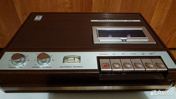 Магнитофон электроника 302