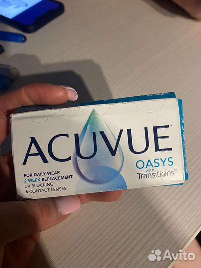 Линзы контактные-1,50