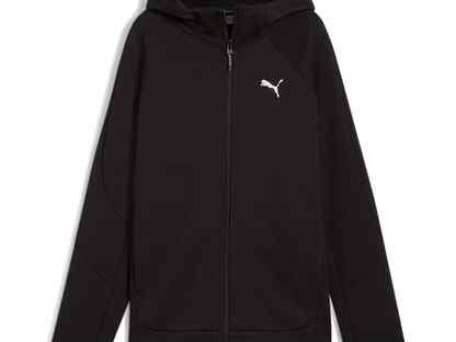 Puma evostripe Full-Zip Hoodie Олимпийка женская, черный, Москва