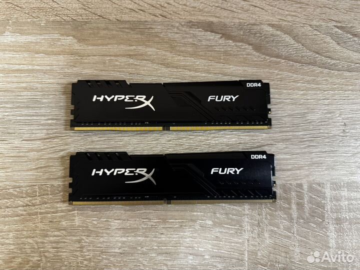 Kingston HyperX fury 16GB DDR4 3200MHz (2x8GB)