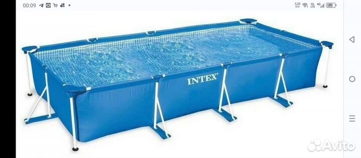 Каркасный бассейн intex 28273 450х220х84 см