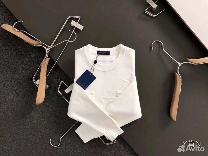 Кашемировый Свитер Louis Vuitton премиум