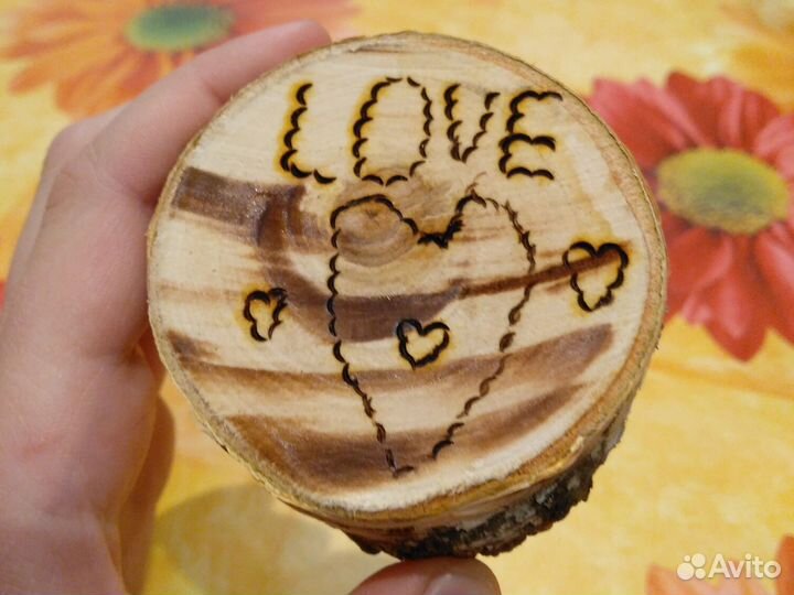 Подставка для кружек с рисунком