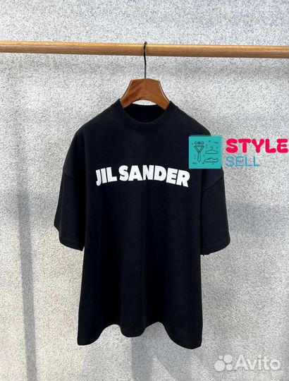 Jil Sander футболка оверсайз (топ 2024)