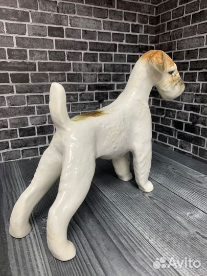 Статуэтка фарфор Эльдельтерьер