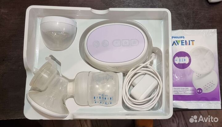 Молокоотсос avent электрический