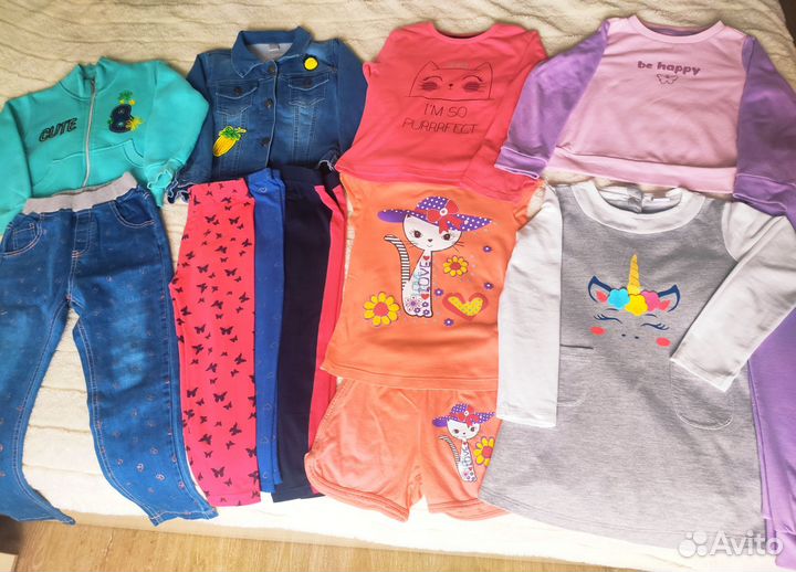 Вещи пакетом размер 116