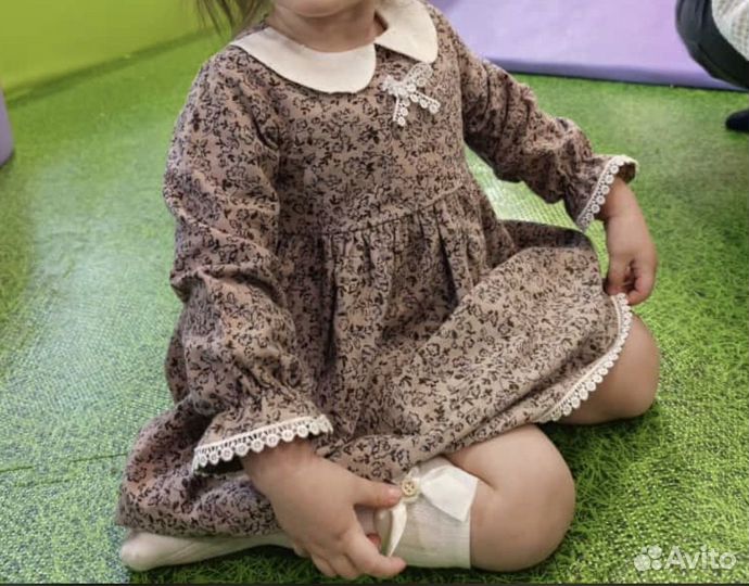 Платье детское нарядное 92