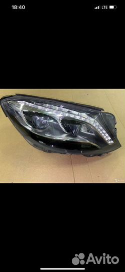 Фары оригинал на Mercedes S w222 до рестайлинг