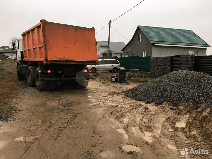 Щебень гранитный с доставкой