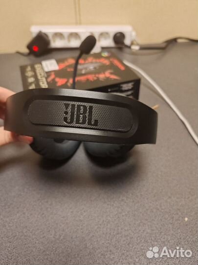 Игровые наушники JBL Quantum 100 Black