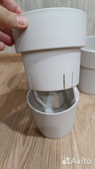 Кашпо для фитильного полива