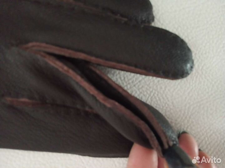 Мужские кожаные перчатки